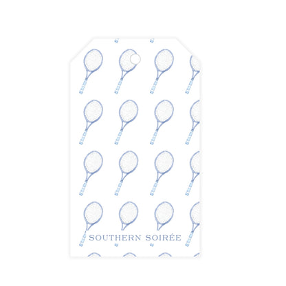 Tennis Racquet Gift Tag