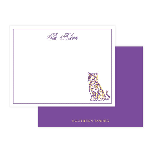 Tiger with Shades Notecard