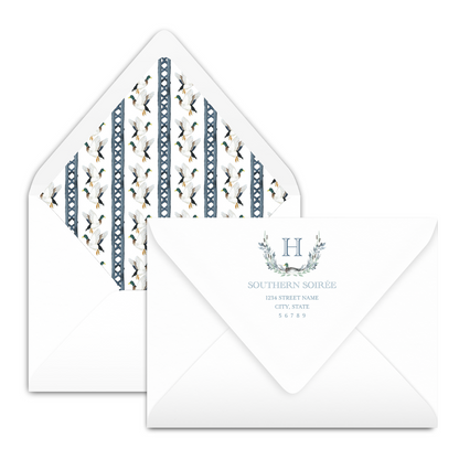 Mallard Half Crest Invitation