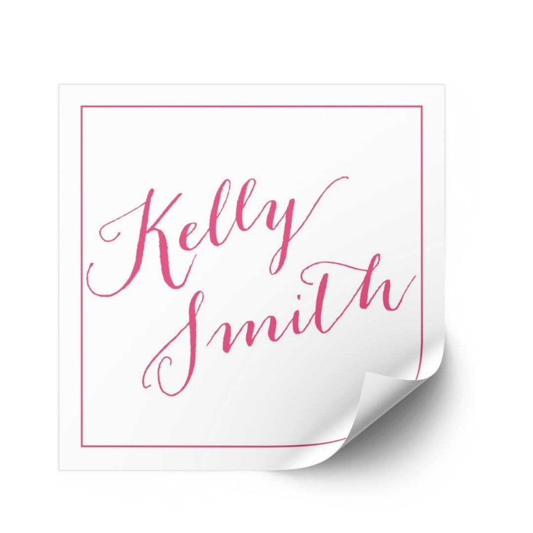 Simple Script Sticker