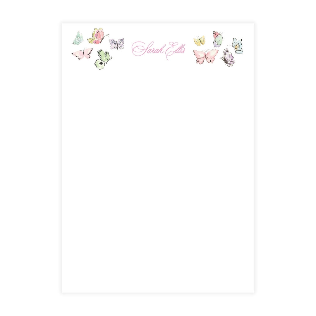 Butterfly Kisses Notepad