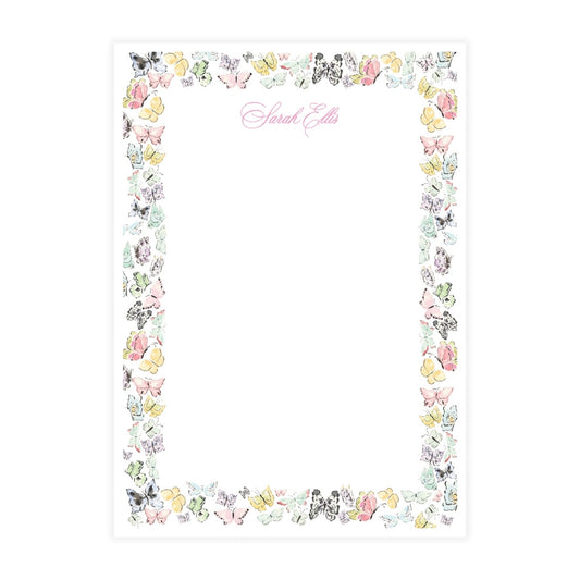 Butterfly Kisses Frame Notepad