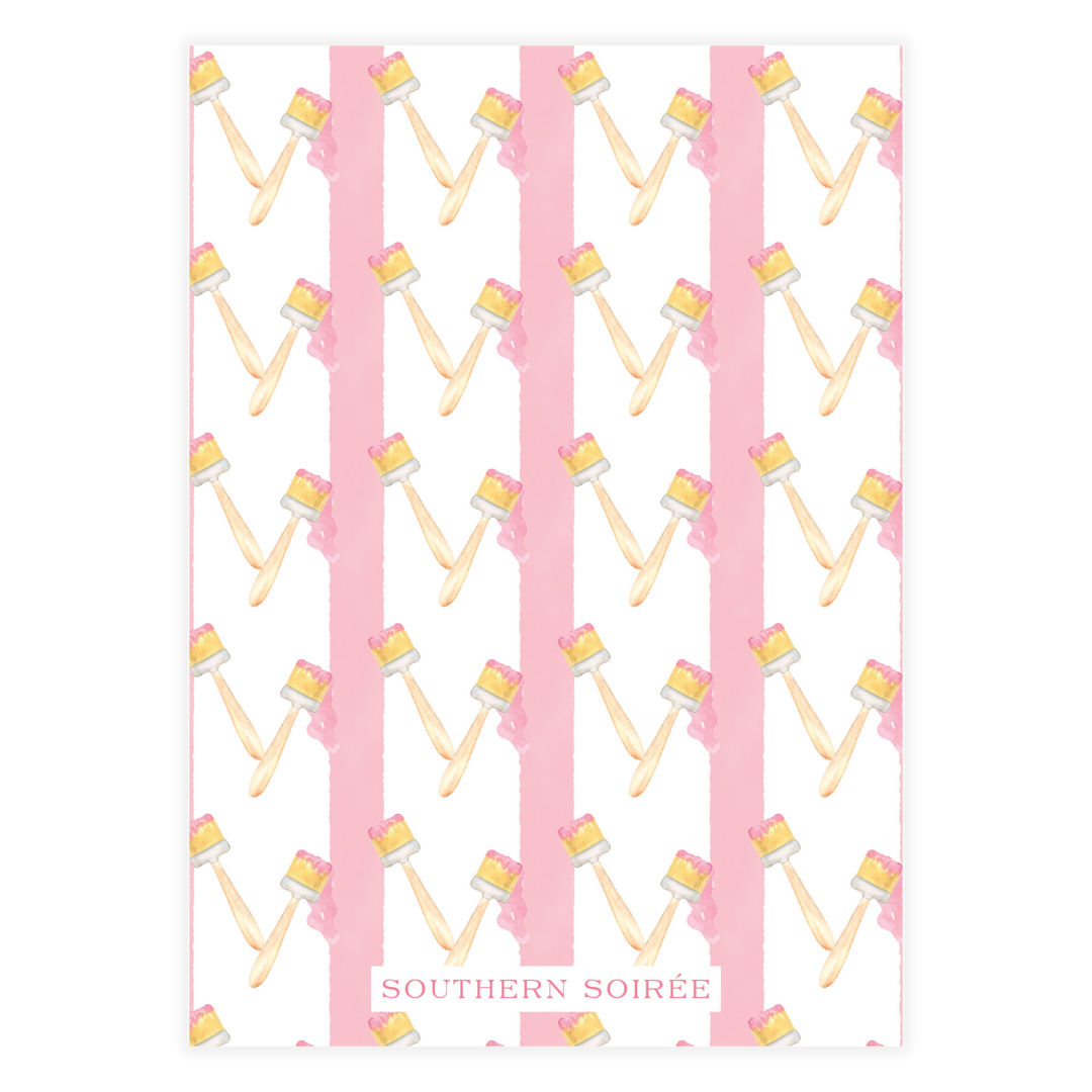Dress for a Mess Art Party Birthday Invitation