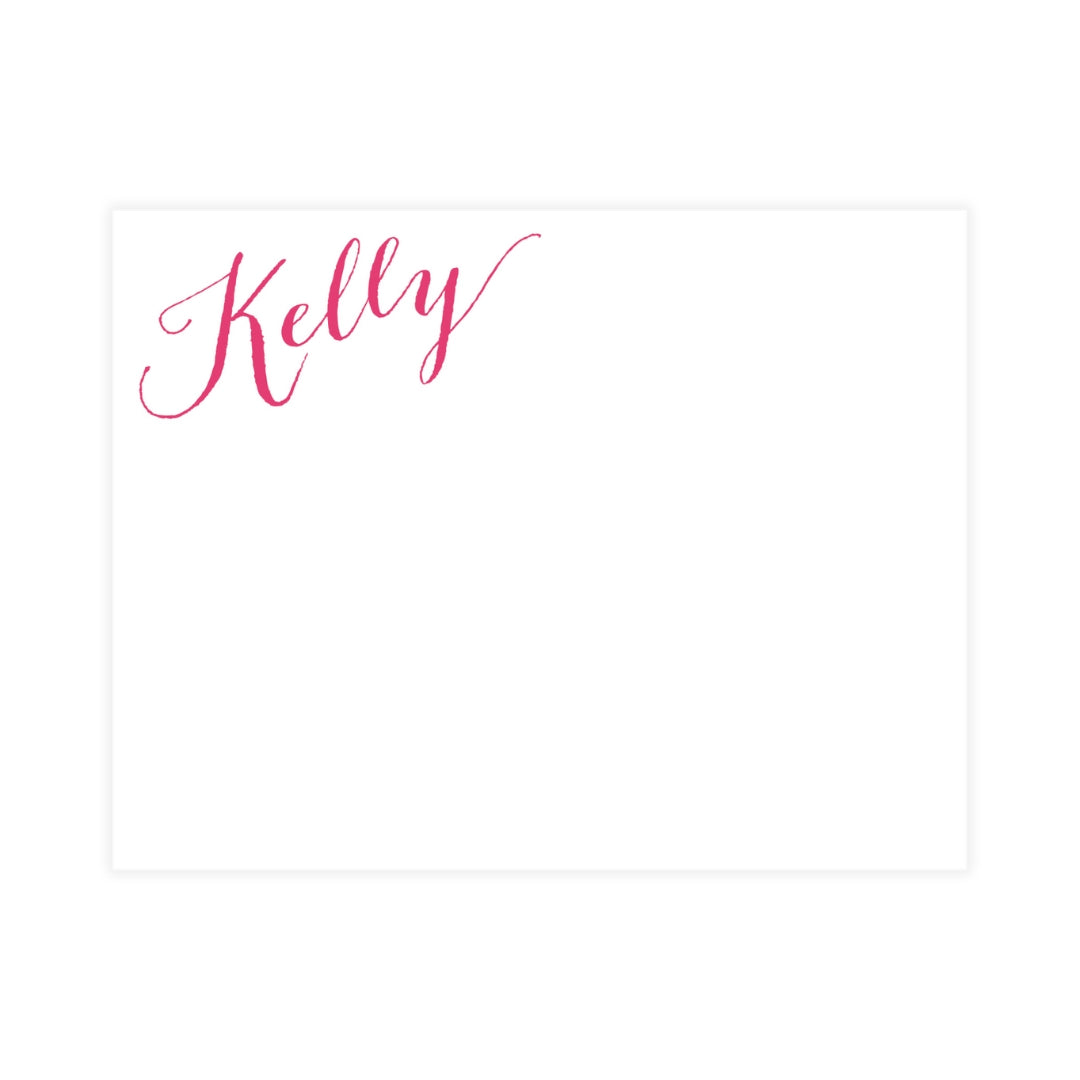 Simple Script with Floral Notecard
