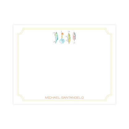 Fishing Lures Notecard