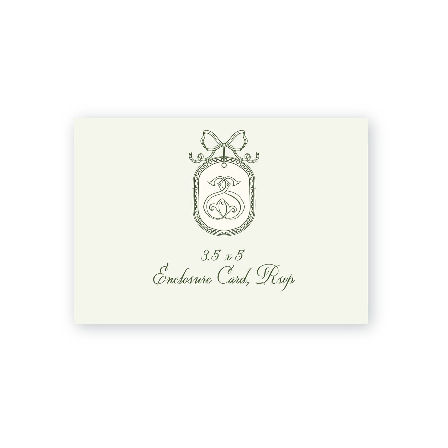 Custom Enclosure Card [3.5x5 Card Only]