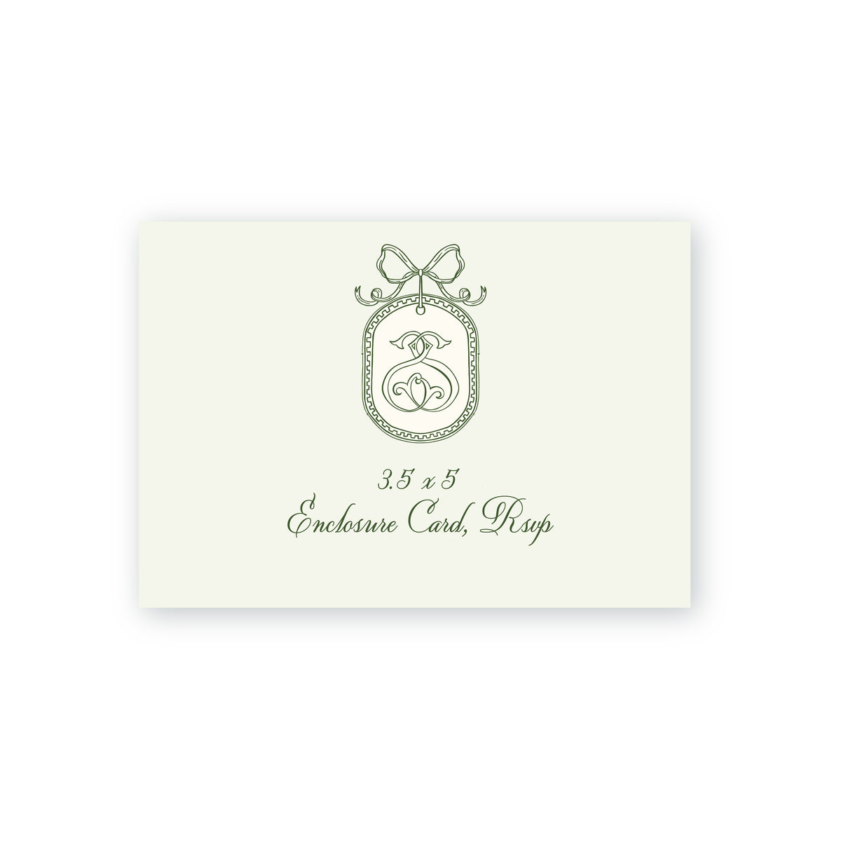 Custom Enclosure Card [3.5x5 Card Only]