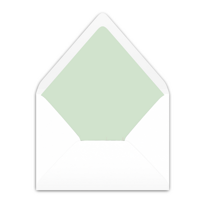 Chic Green Carriage Invitation