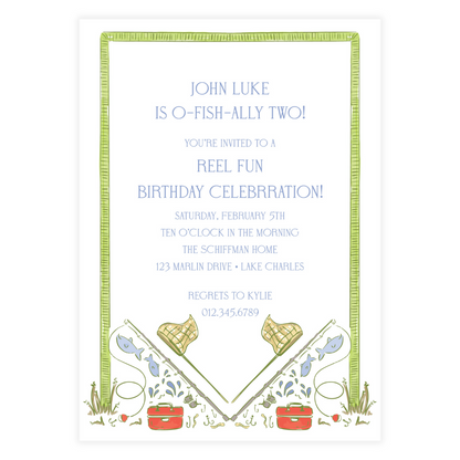 Gone Fishing Invitation