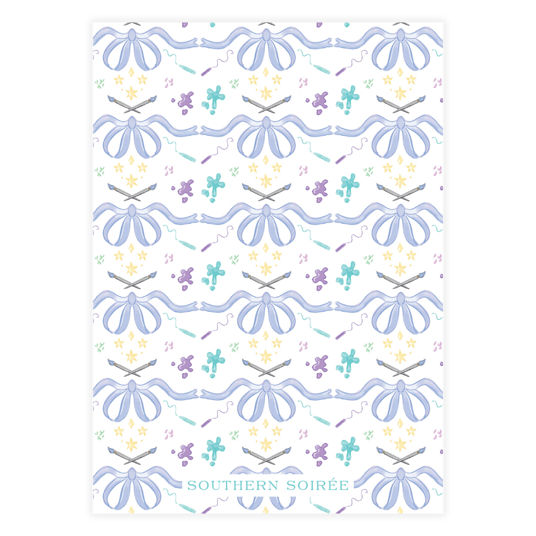 Colorful Art Party Birthday Invitation – pARTy