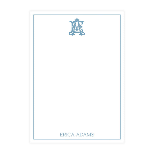 Chic Monogram Notepad