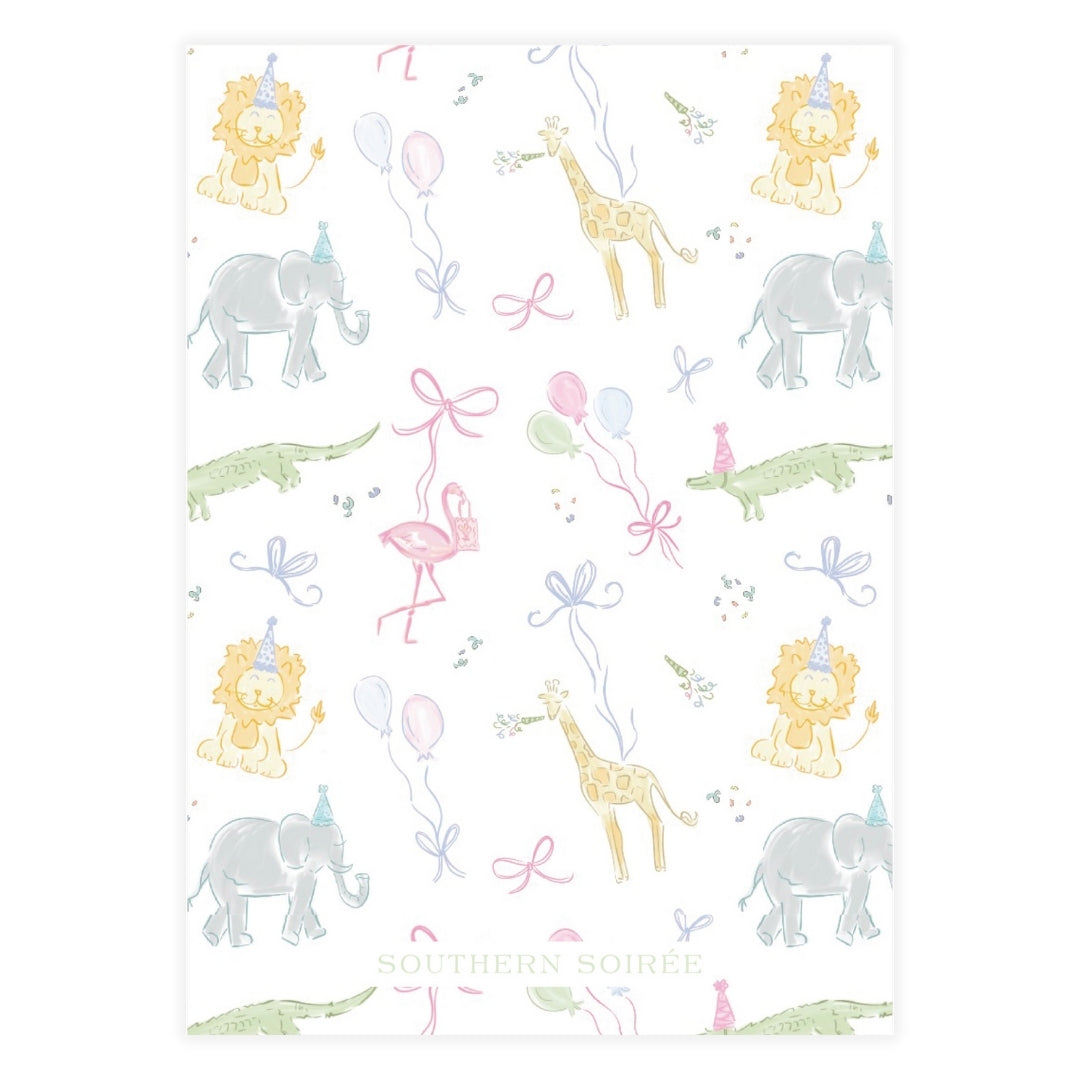 Party Animals Birthday Invitation