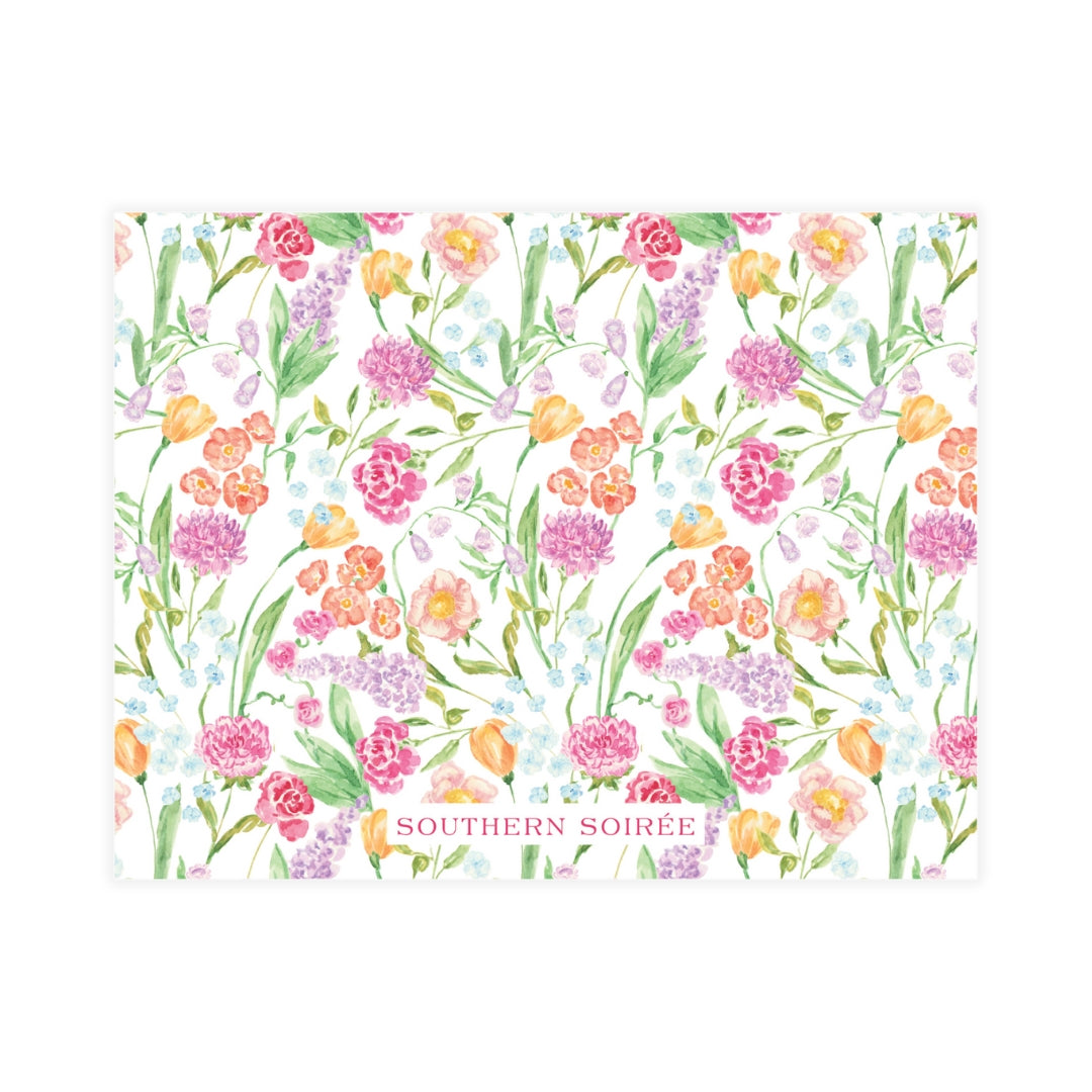 Simple Script with Floral Notecard