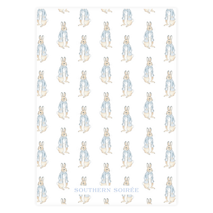 Peter Rabbit With Florals Invitation