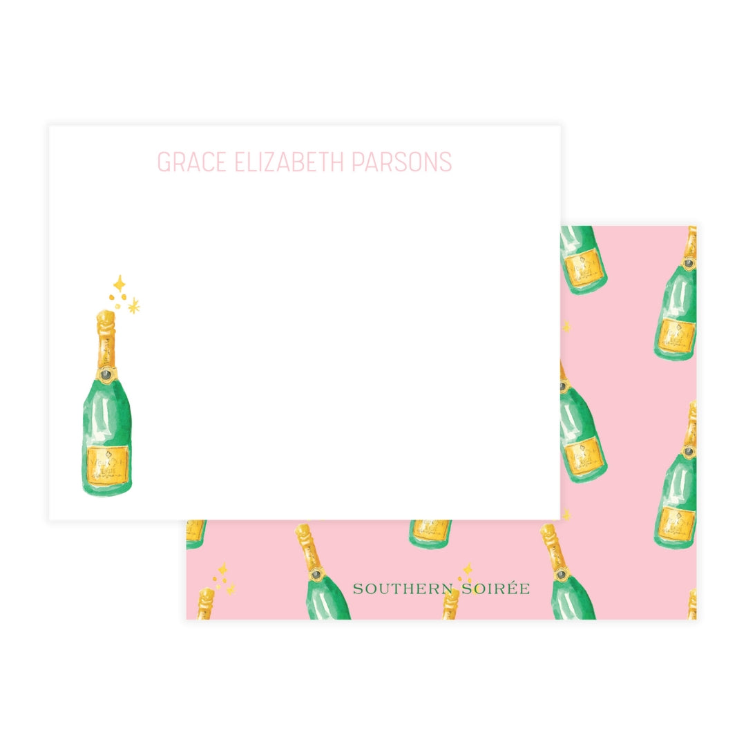 Poppin' Bottles Notecard