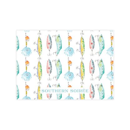 Fishing Lures Enclosure Card