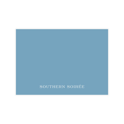 Chic Monogram Enclosure Card