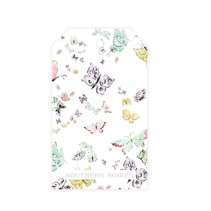 Butterfly Kisses Gift Tag