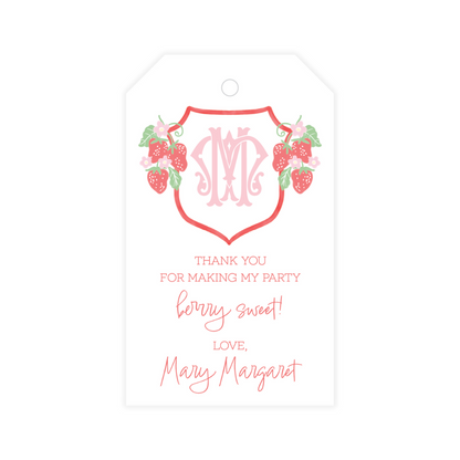 Berry Sweet Favor Tag