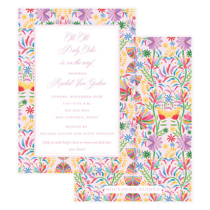 Olé Olé Fiesta Pink Invitation
