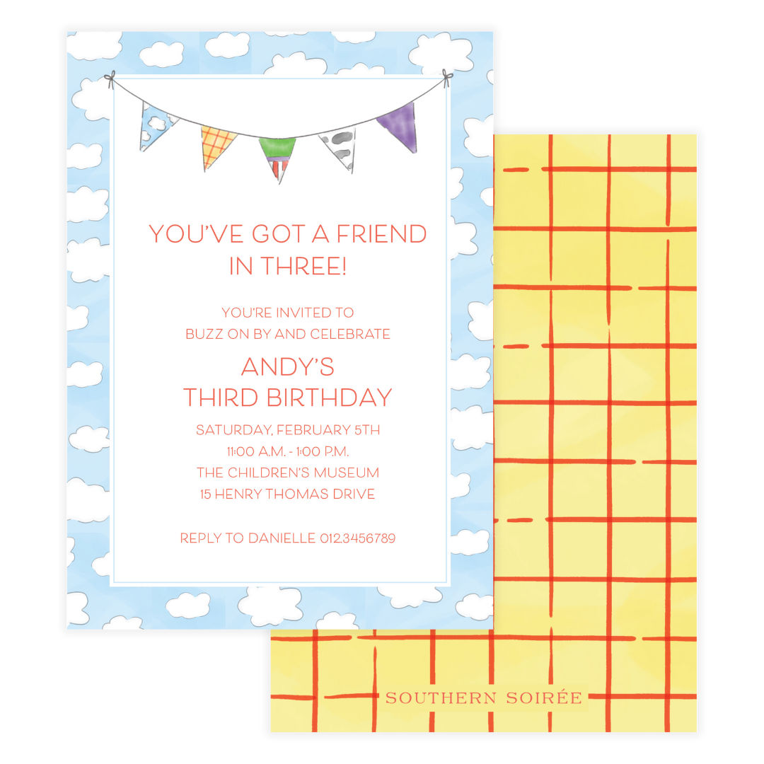 Friend in Me  Invitation