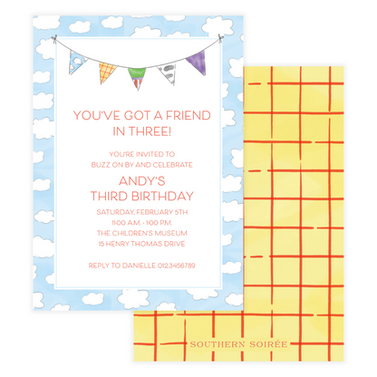 Friend in Me  Invitation