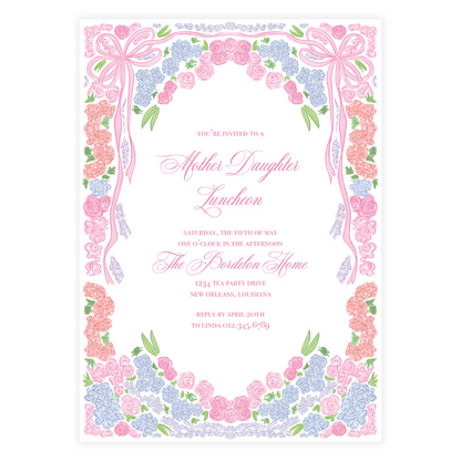 Full of Floral Invitation
