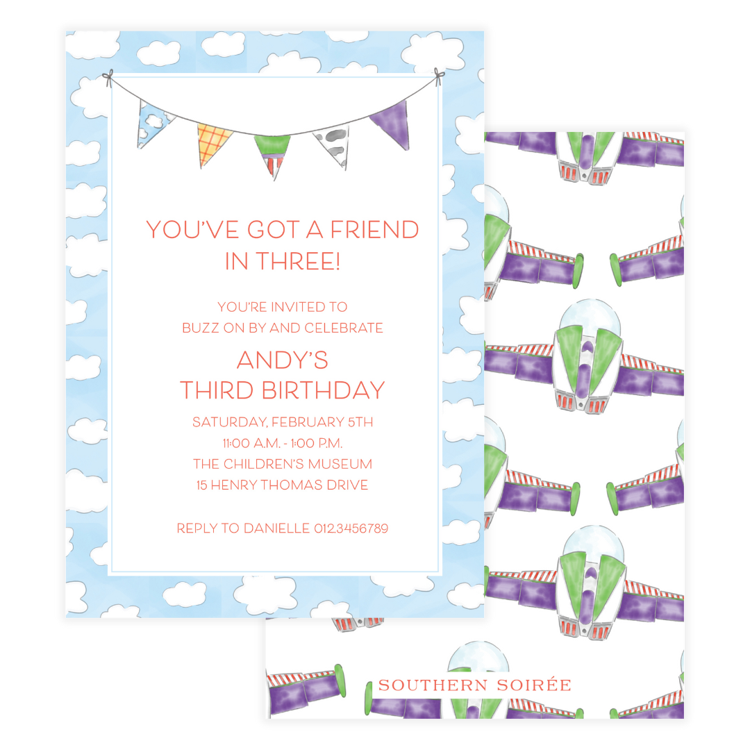 Friend in Me  Invitation
