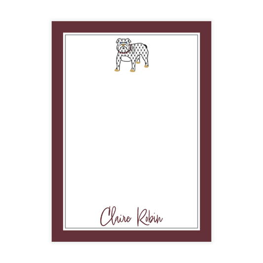 Bulldogs Notepad