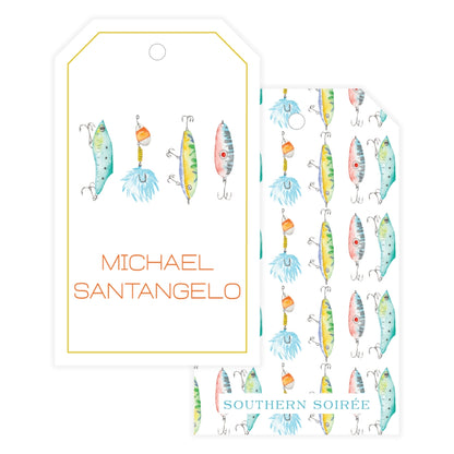 Fishing Lure Gift Tag