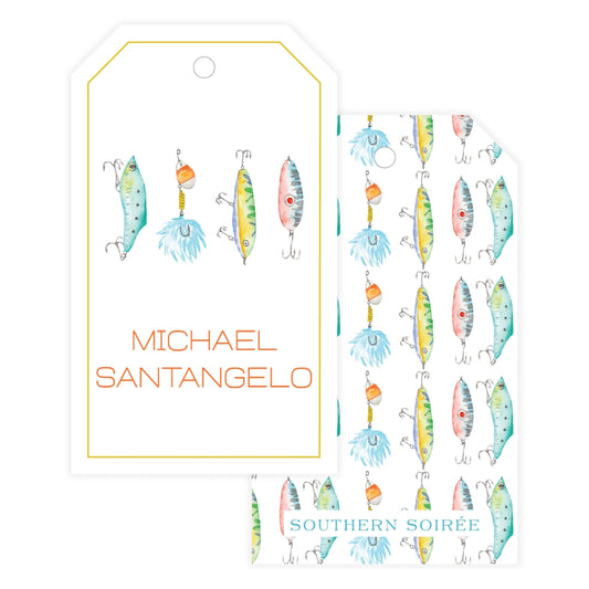 Fishing Lure Gift Tag
