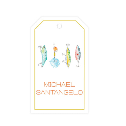 Fishing Lure Gift Tag