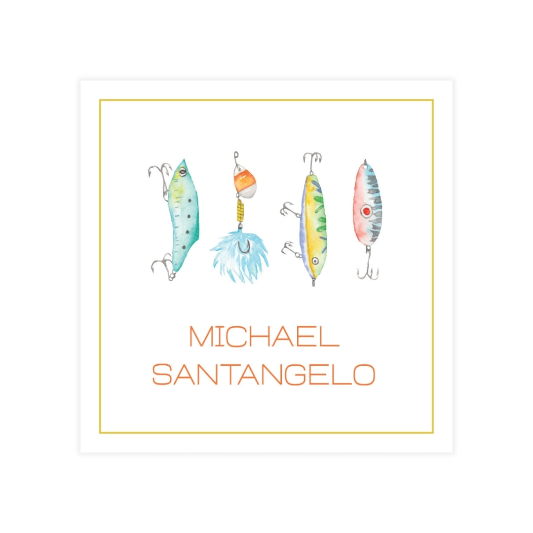 Fishing Lure Enclosure Card