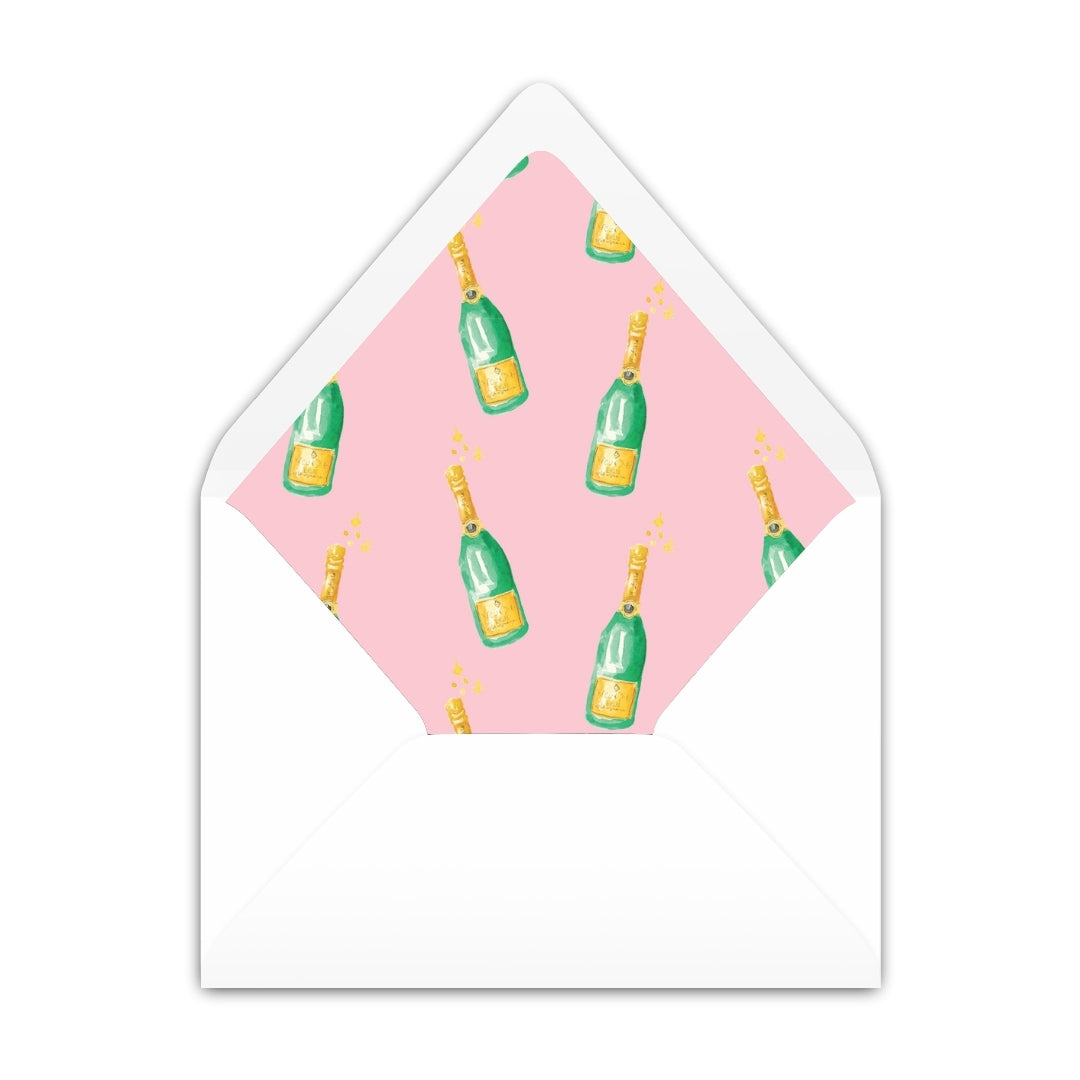 Poppin' Bottles Notecard