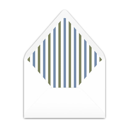 Gone Fishing Crest Notecard