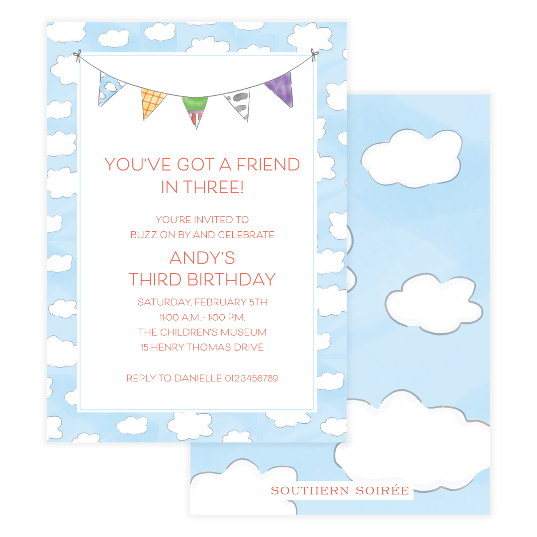 Friend in Me  Invitation