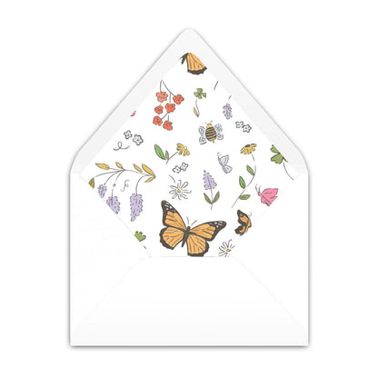 Butterfly Garden Notecard