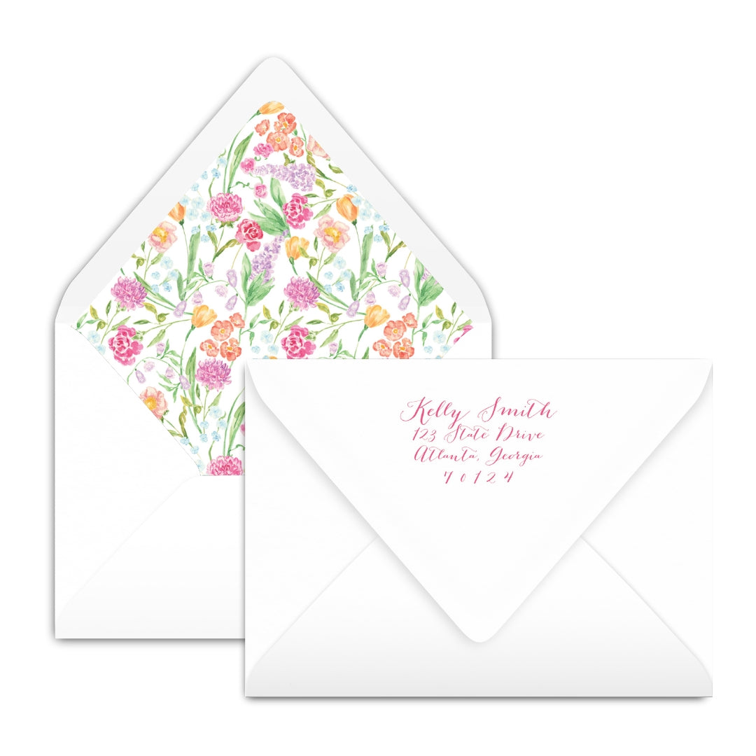 Simple Script with Floral Notecard