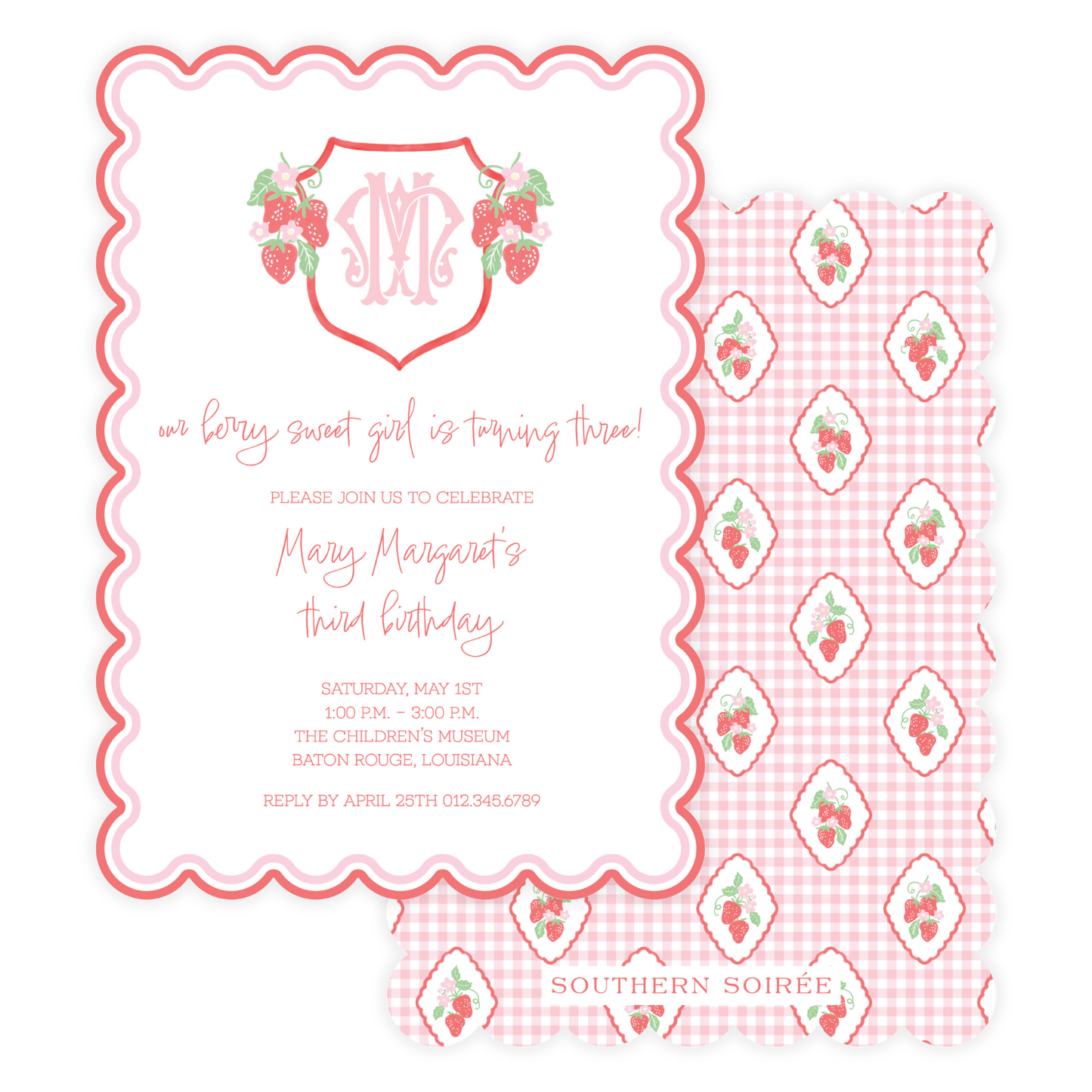 Berry Sweet Invitation
