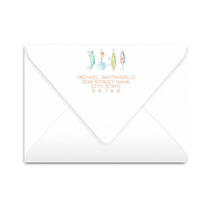 Fishing Lures Notecard