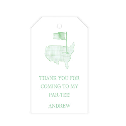 Masters Course Favor Tag