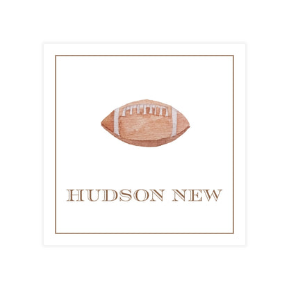 Football Square Enclosure Card
