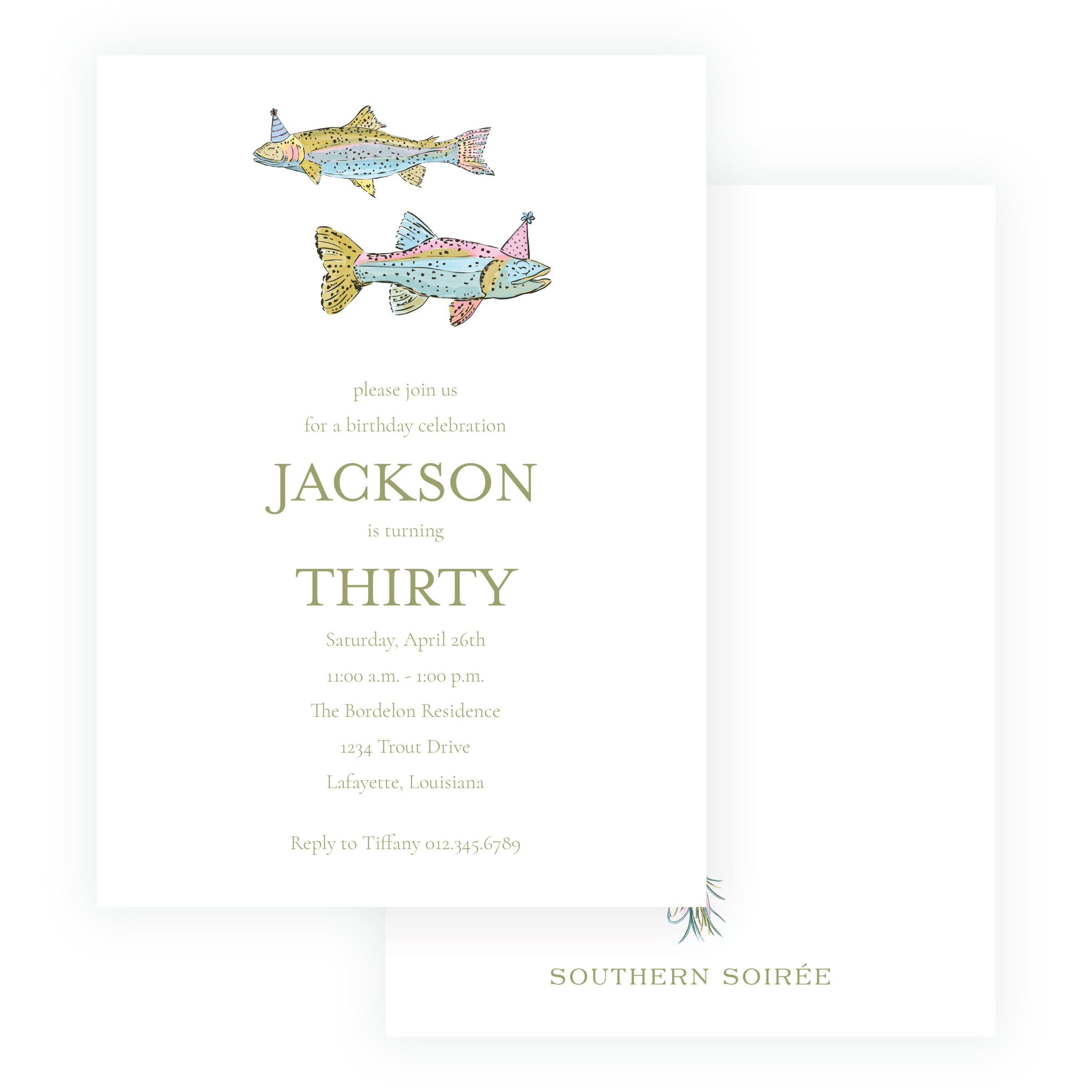 Rainbow Trout Invitation