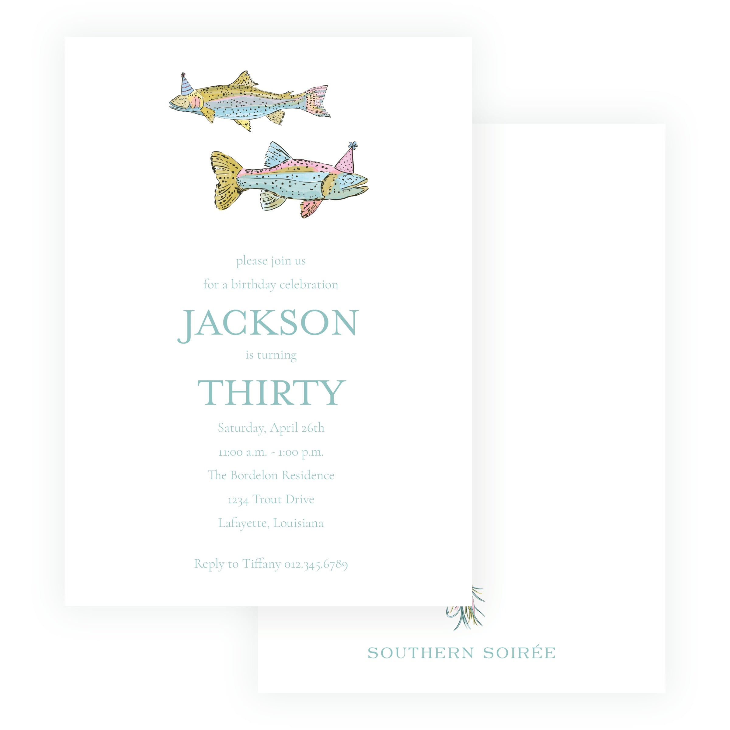 Rainbow Trout Invitation