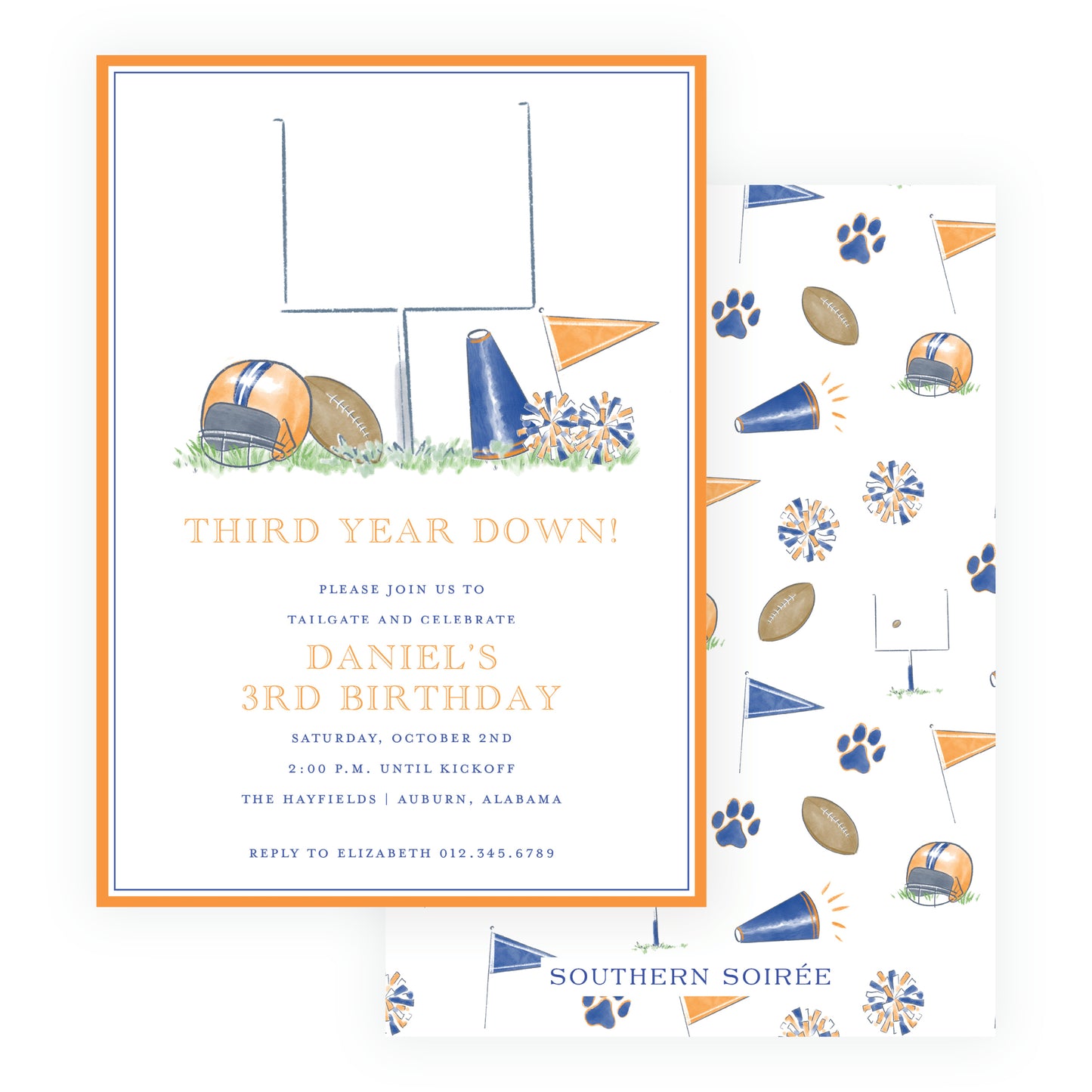 Auburn Equipment Invitation