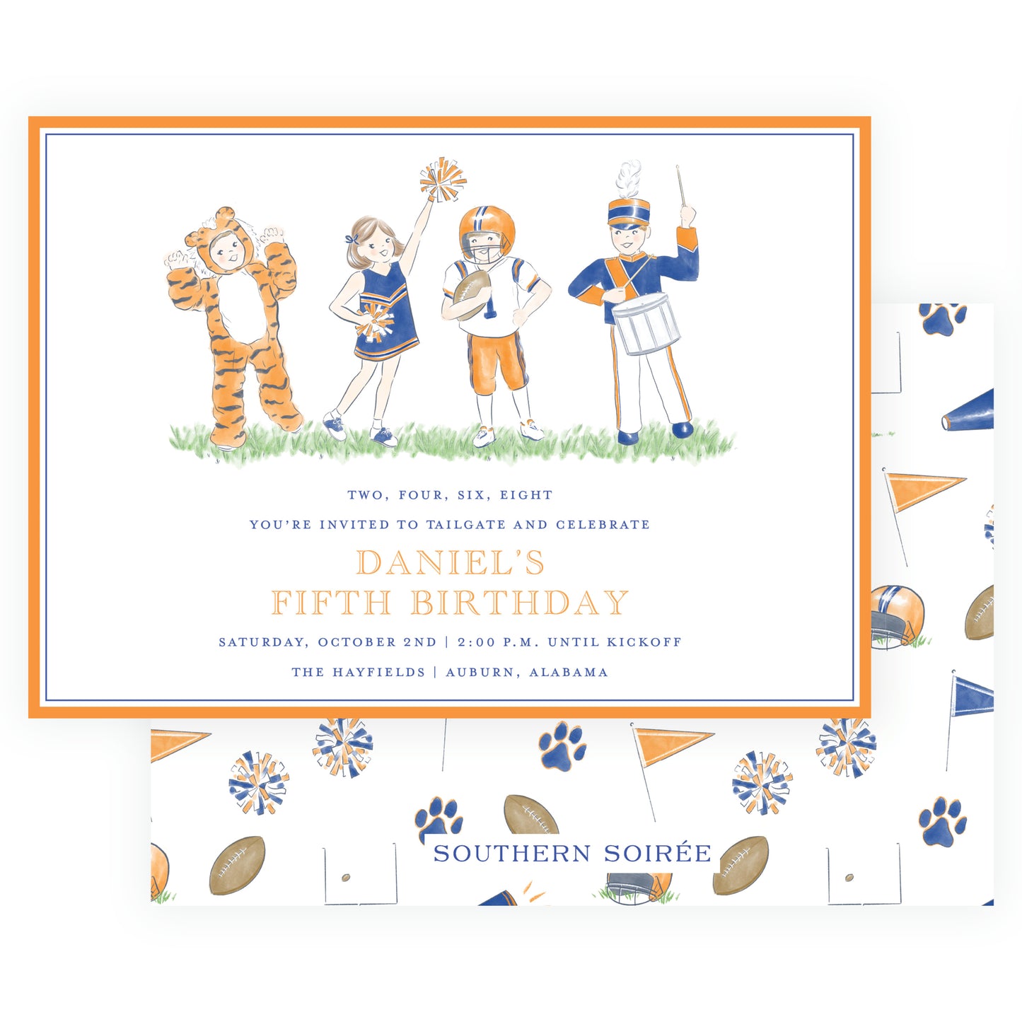 Auburn Invitation