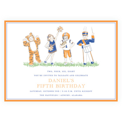 Auburn Invitation