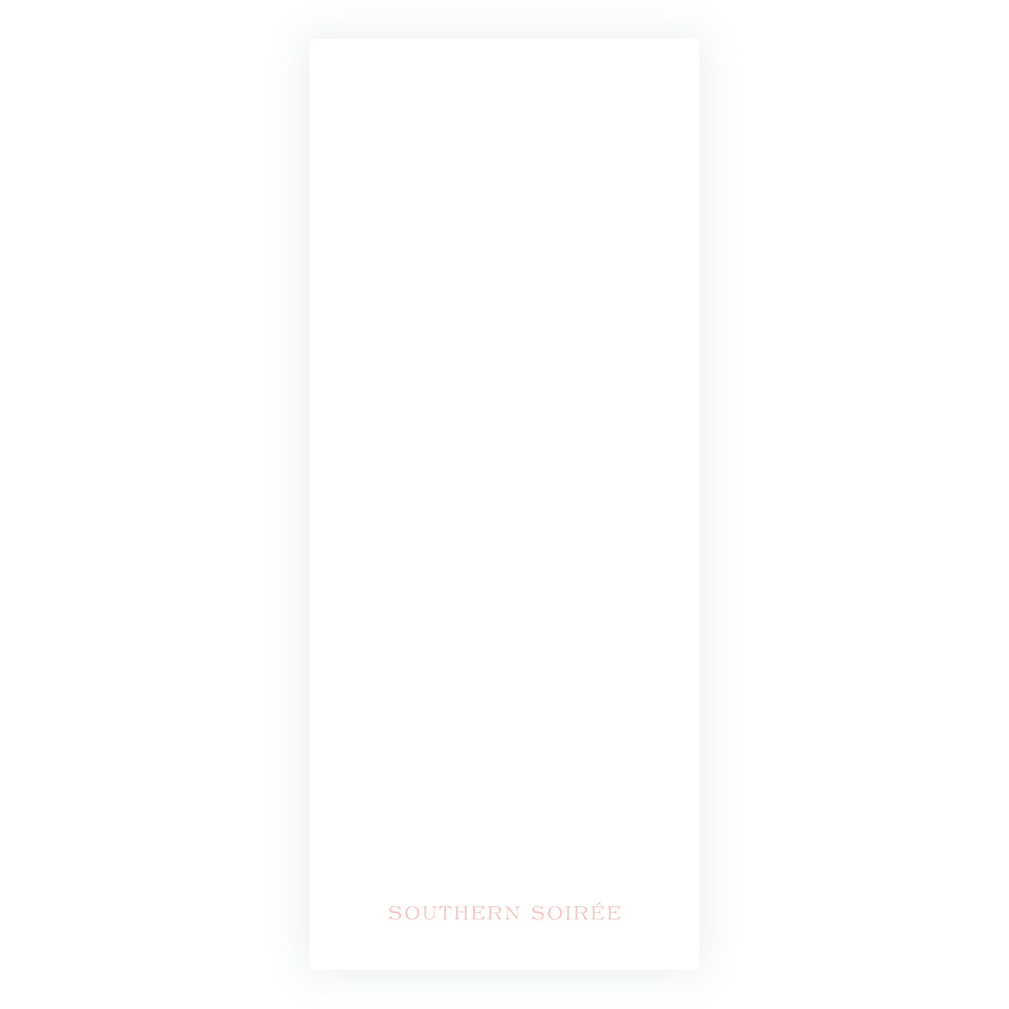 Border Seldom Calm, Always Bright Holiday Slim (Customizable Colors)