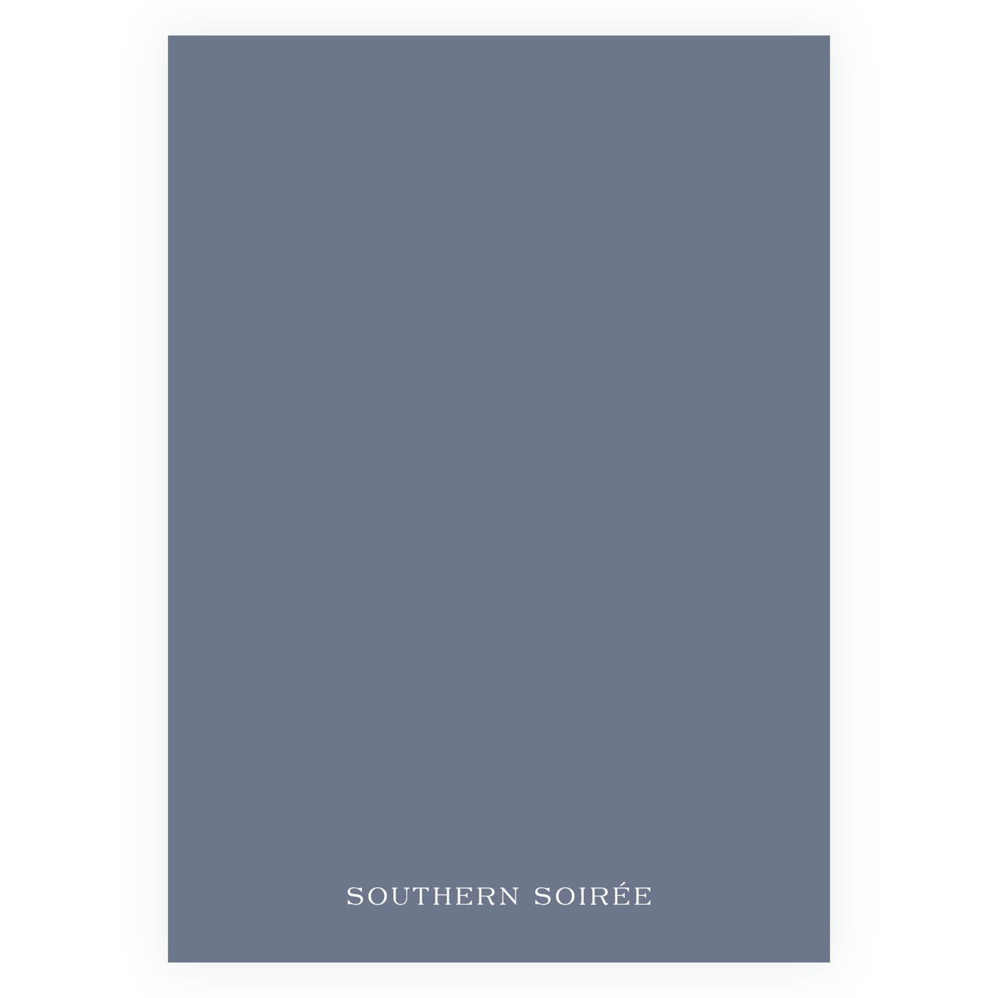 Blue Gathered Greens Frame