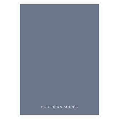 Blue Gathered Greens Frame